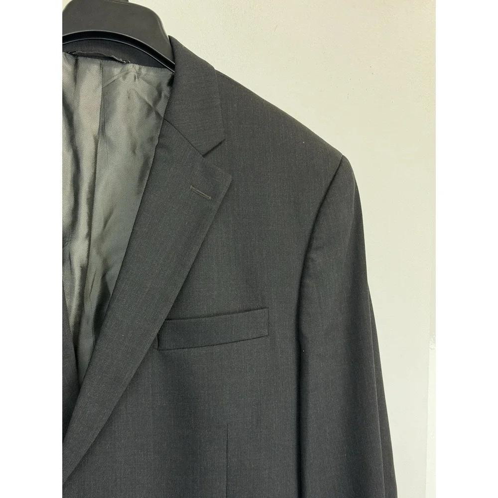 S.Cohen Performance Jacket Men's 44T Sport Coat Blazer‎ Two Button Grey Wool